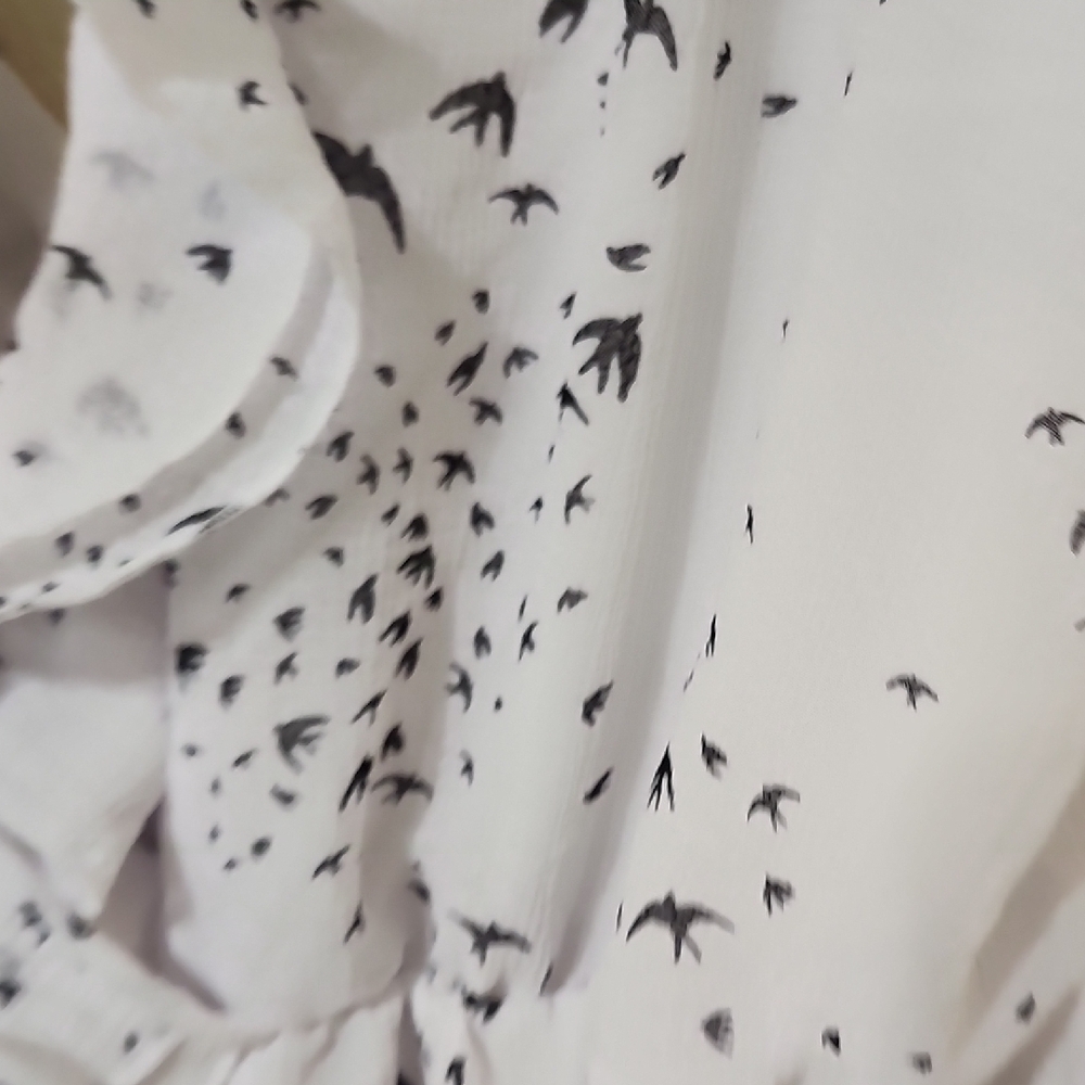 H&M White Ruffled Sleeveless Mini Dress - Picture 12 of 12